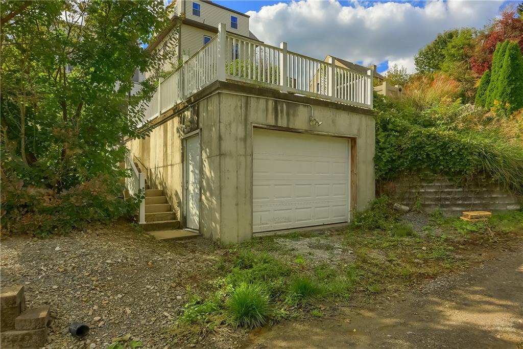 96 Ridgewood Avenue Pittsburgh, PA 15229 - Photo 37 of 41 Poured wall garage