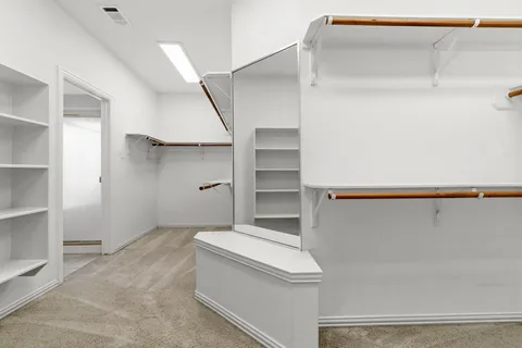 a view of storage and utility room