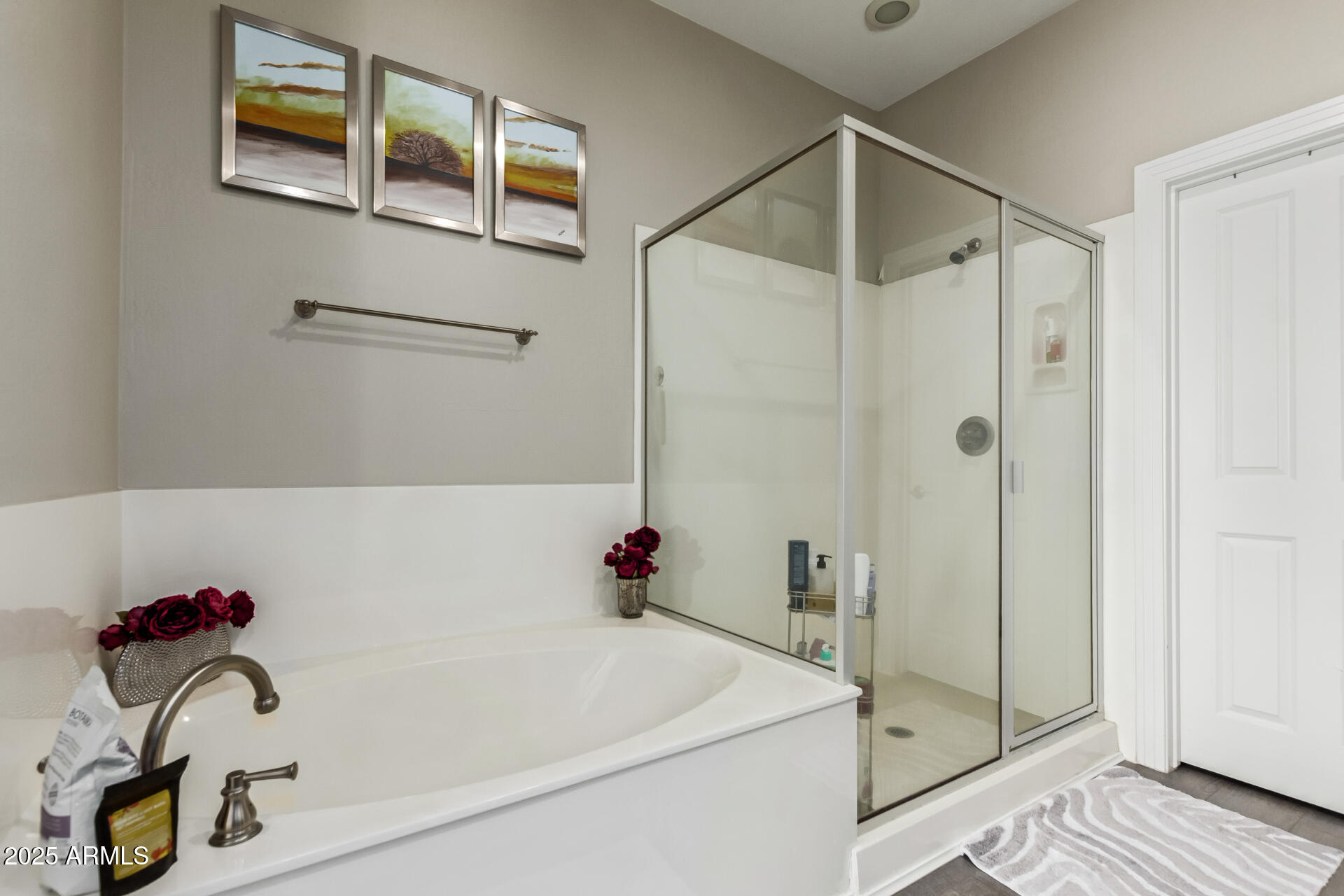 4777 South Fulton Ranch Boulevard, Unit 2035 Chandler, AZ 85248 - Photo 20 of 38 a bathroom with a tub and shower