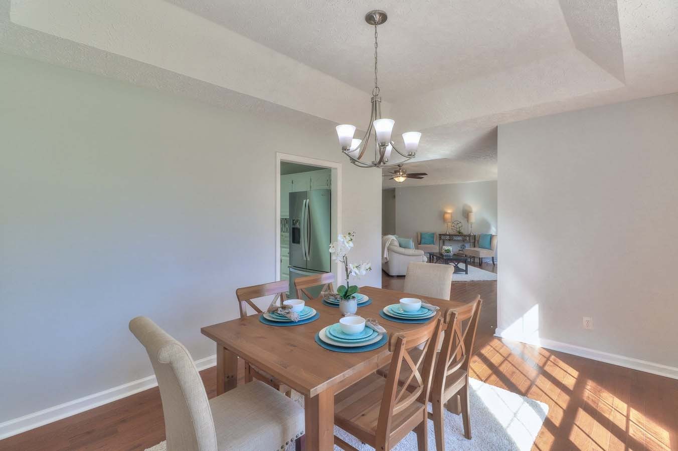 2891 Sulphur Springs Road Murfreesboro, TN 37129 - Photo 10 of 31 a view of a dining room with furniture and chandelier