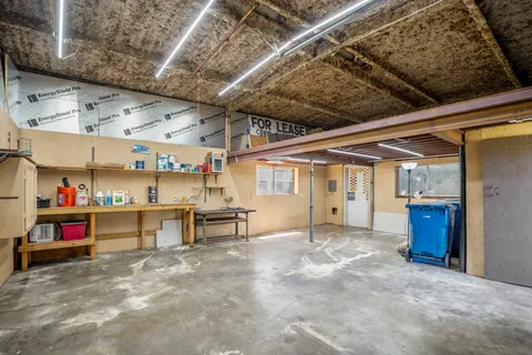 a view of storage and utility room