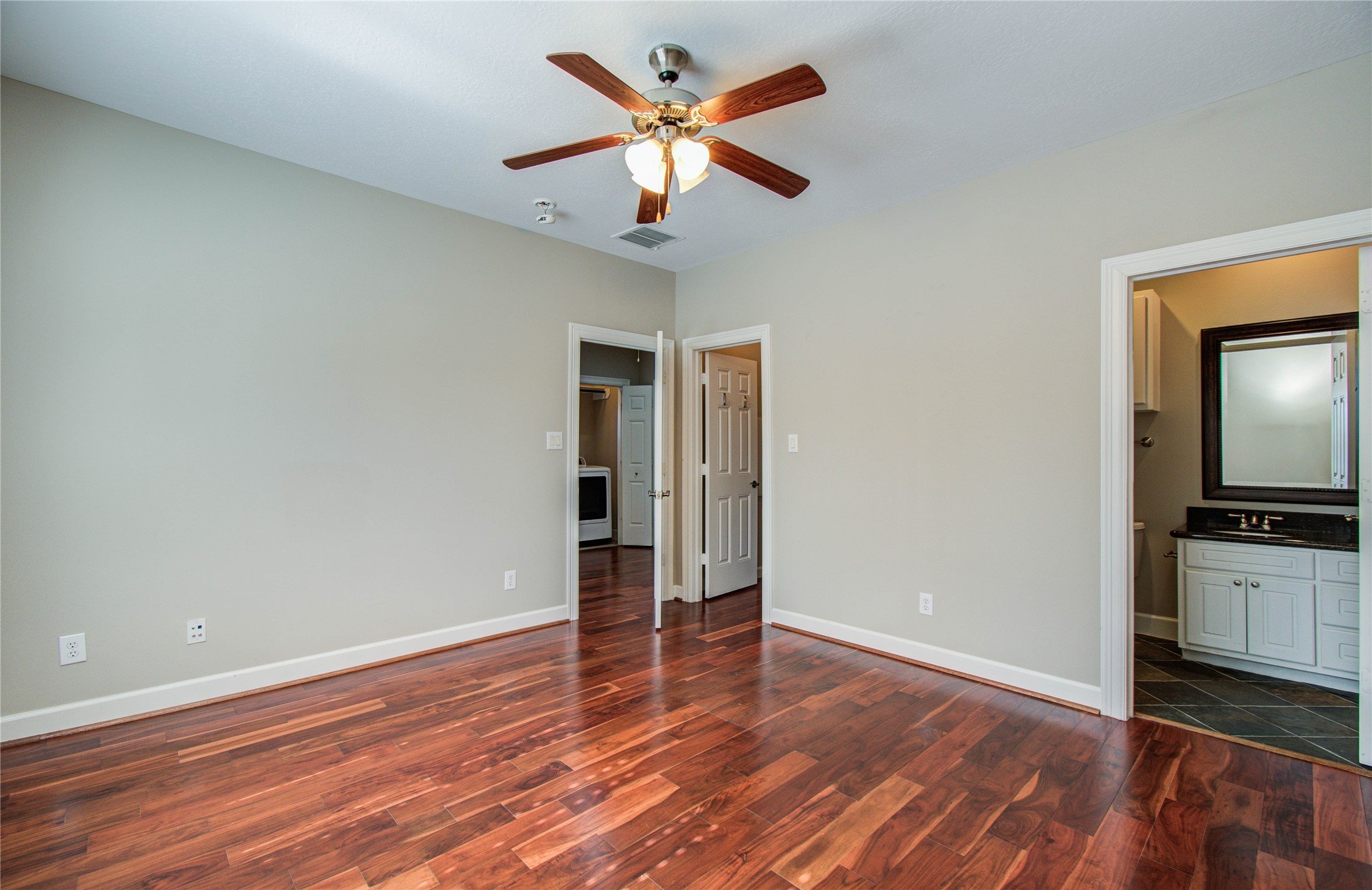 4613 Floyd Street Houston, TX 77007 - Photo 22 of 37 wooden floor in an empty room with a window