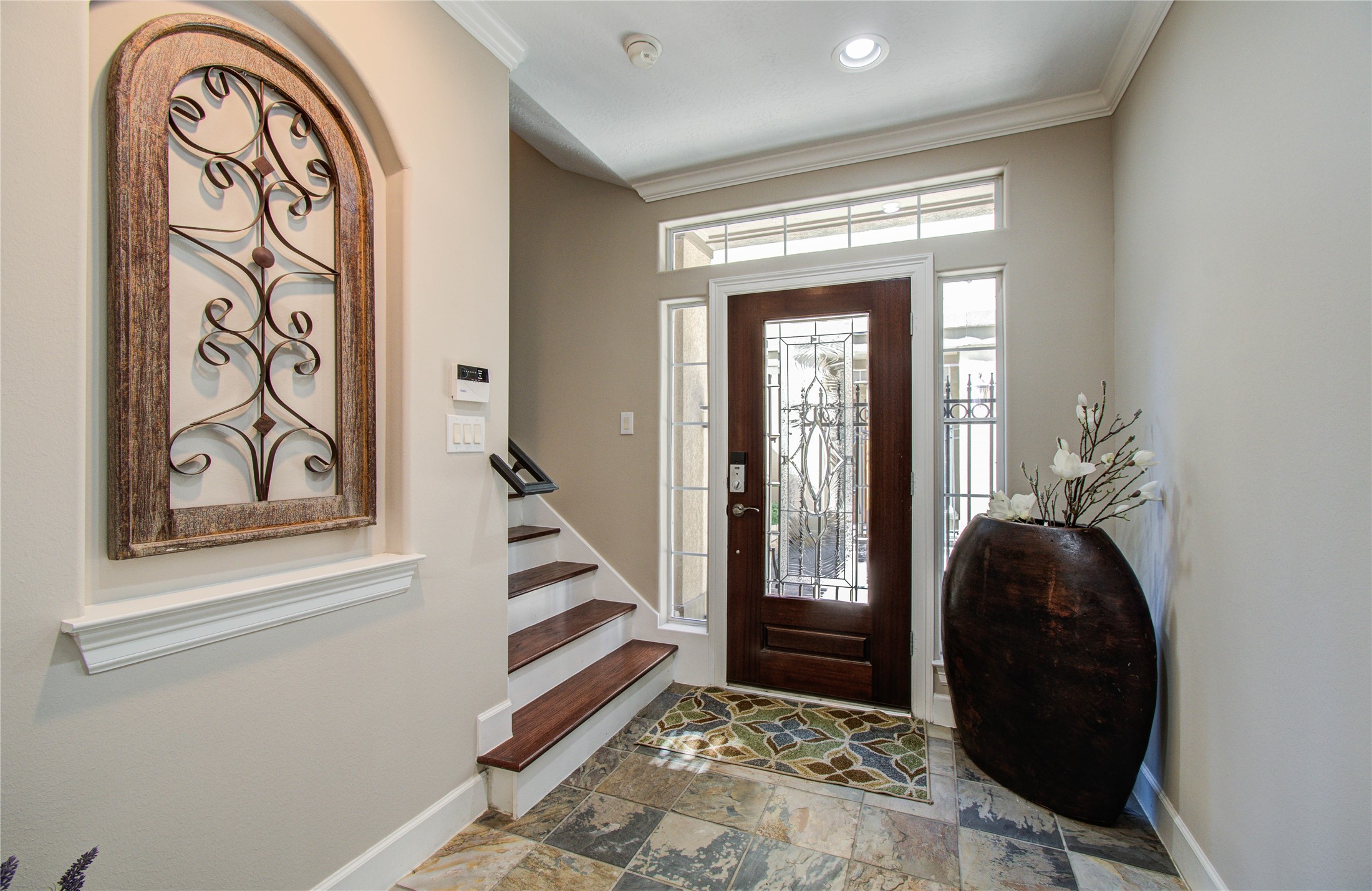 4613 Floyd Street Houston, TX 77007 - Photo 5 of 37 a view of entryway with wooden floor