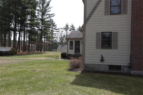 72 Sarah Sherman Road Rochester, MA 02770 - Photo 11 of 17 a view of a house with backyard and sitting area
