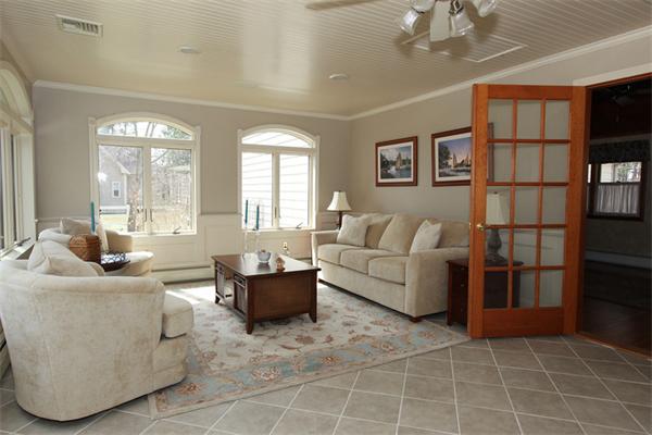 72 Sarah Sherman Road Rochester, MA 02770 - Photo 6 of 17 a living room with furniture and a large window