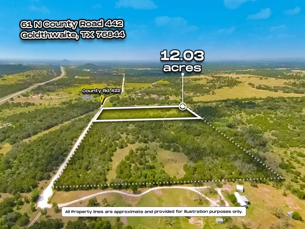 $139,900 | Lot 3-61 County Road 442, Goldthwaite, TX 76844