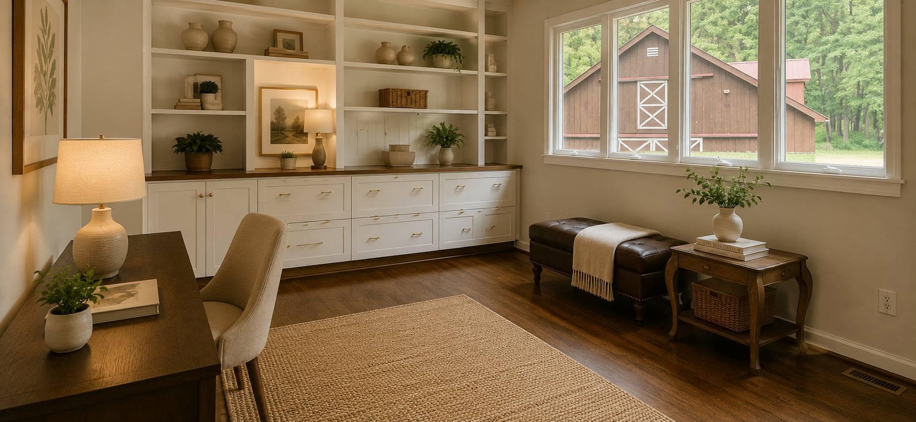 16325 Hampton Road Hamilton, VA 20158 - Photo 4 of 42 Main level office/library w/built-ins