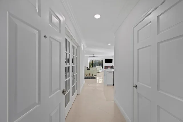 a view of kitchen with furniture and wooden floor