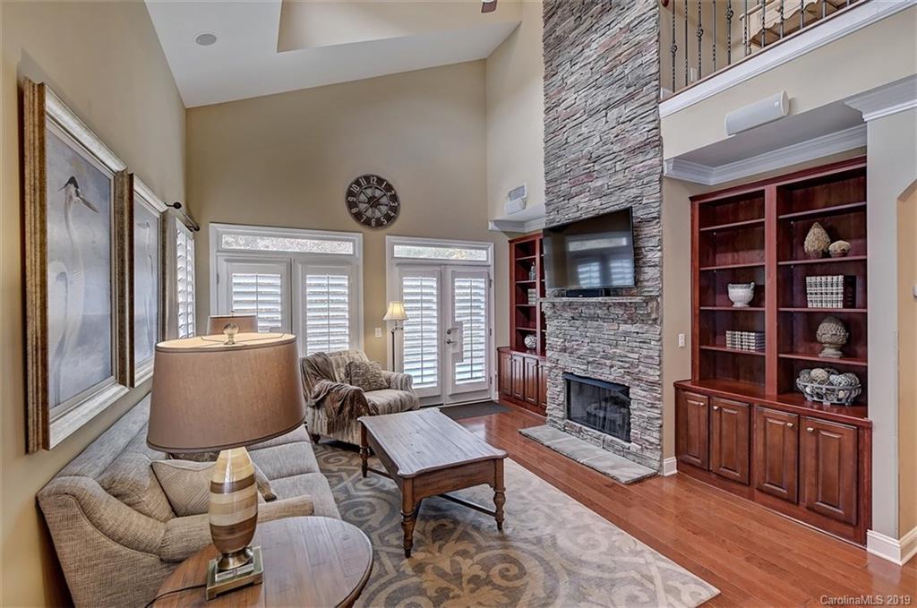 405 Halyard Lane Tega Cay, SC 29708 - Photo 17 of 48 a living room with furniture and a fireplace