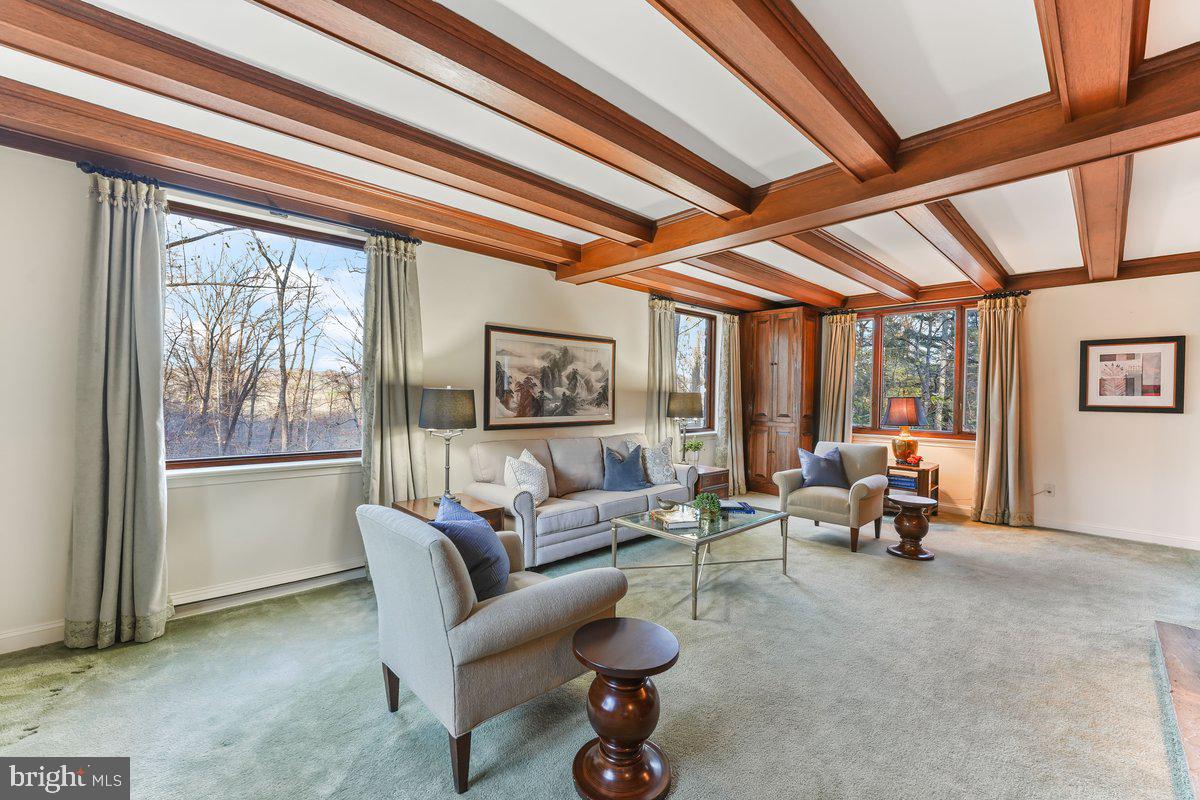 134 Lakeview Drive Media, PA 19063 - Photo 8 of 46 Living Room with Fireplace
