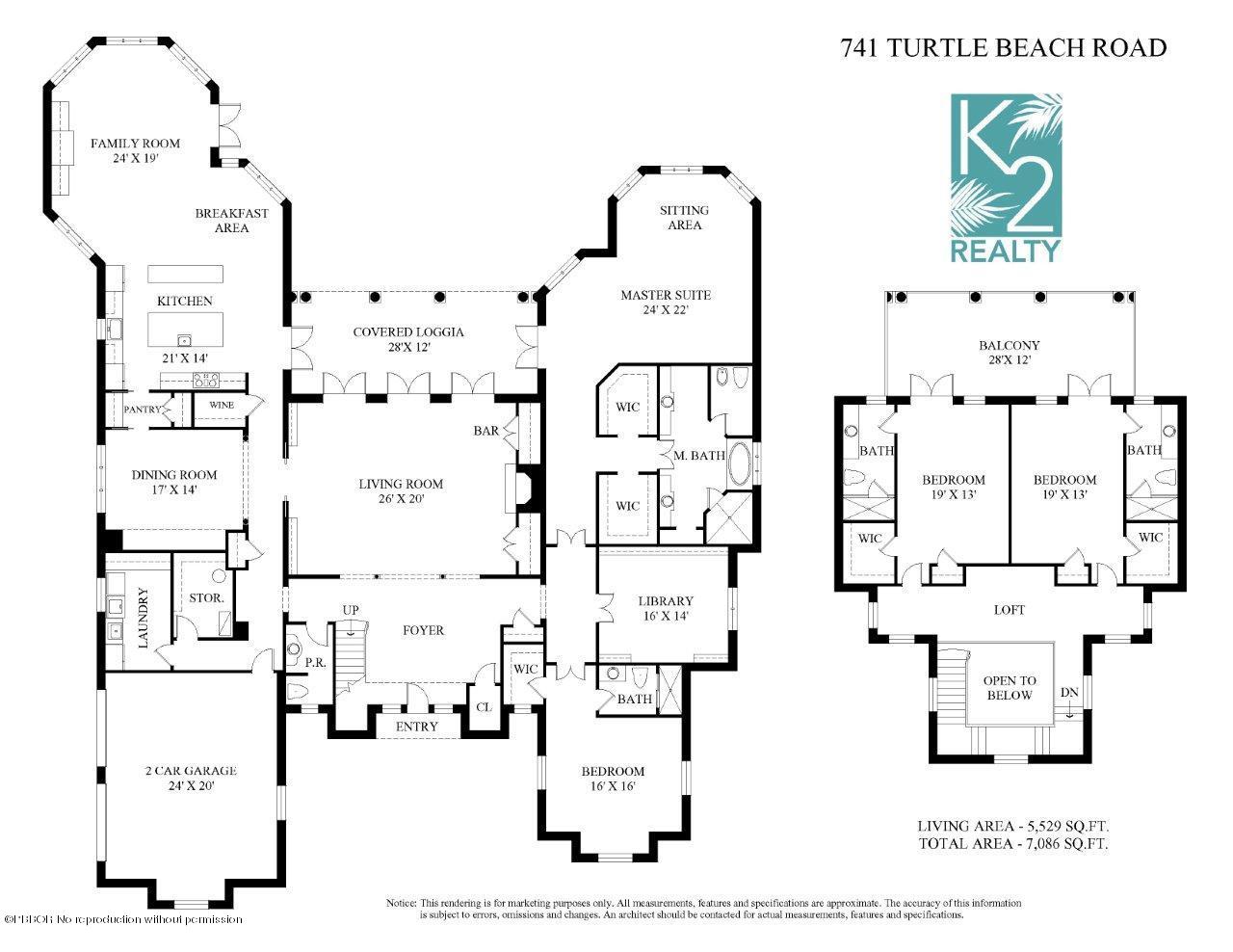 741 Turtle Beach Road North Palm Beach, FL 33408 - Photo 17 of 17 floorplan