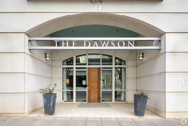 a front view of a house with a window