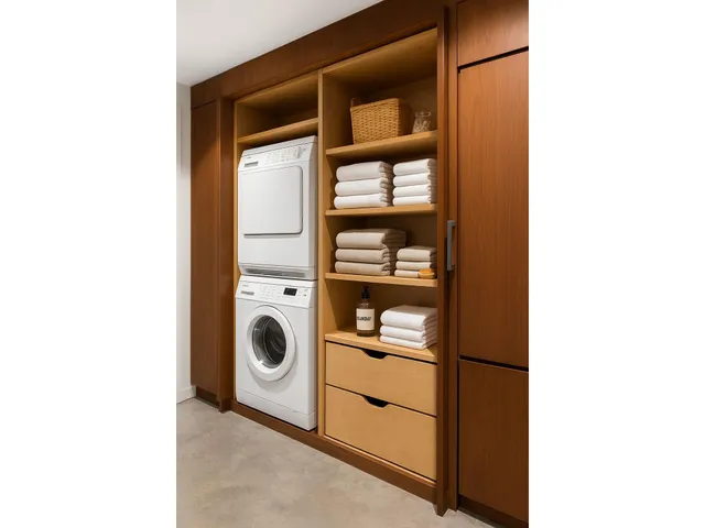 a view of a utility room with washer and dryer