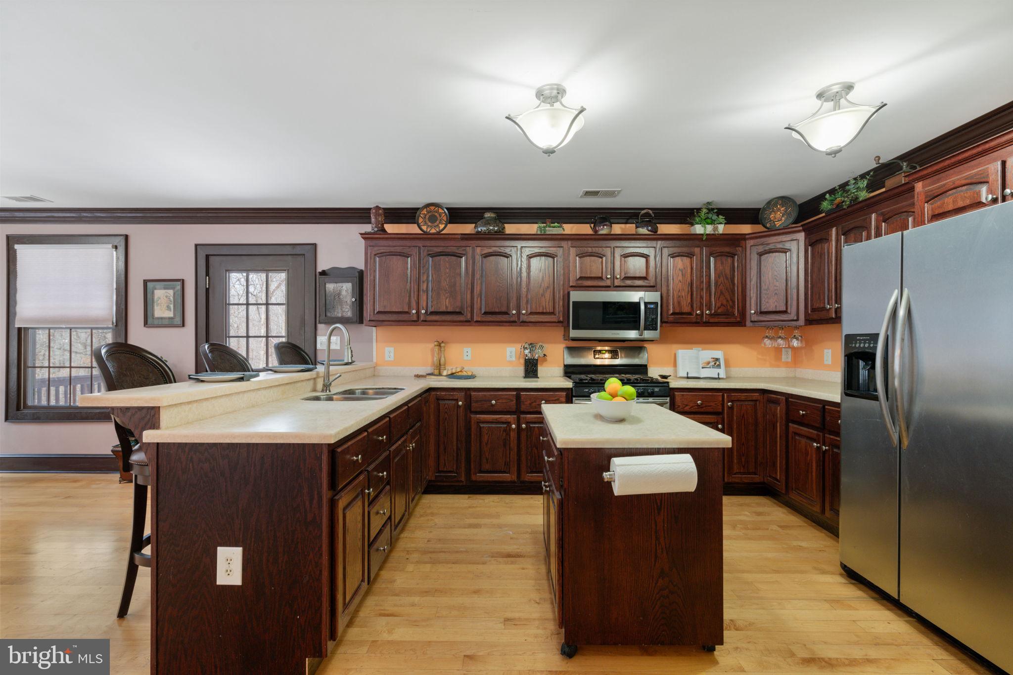 4257 Cabin Road Reva, VA 22735 - Photo 46 of 102 Upper level -1 bedroom apartment/kitchen w/island