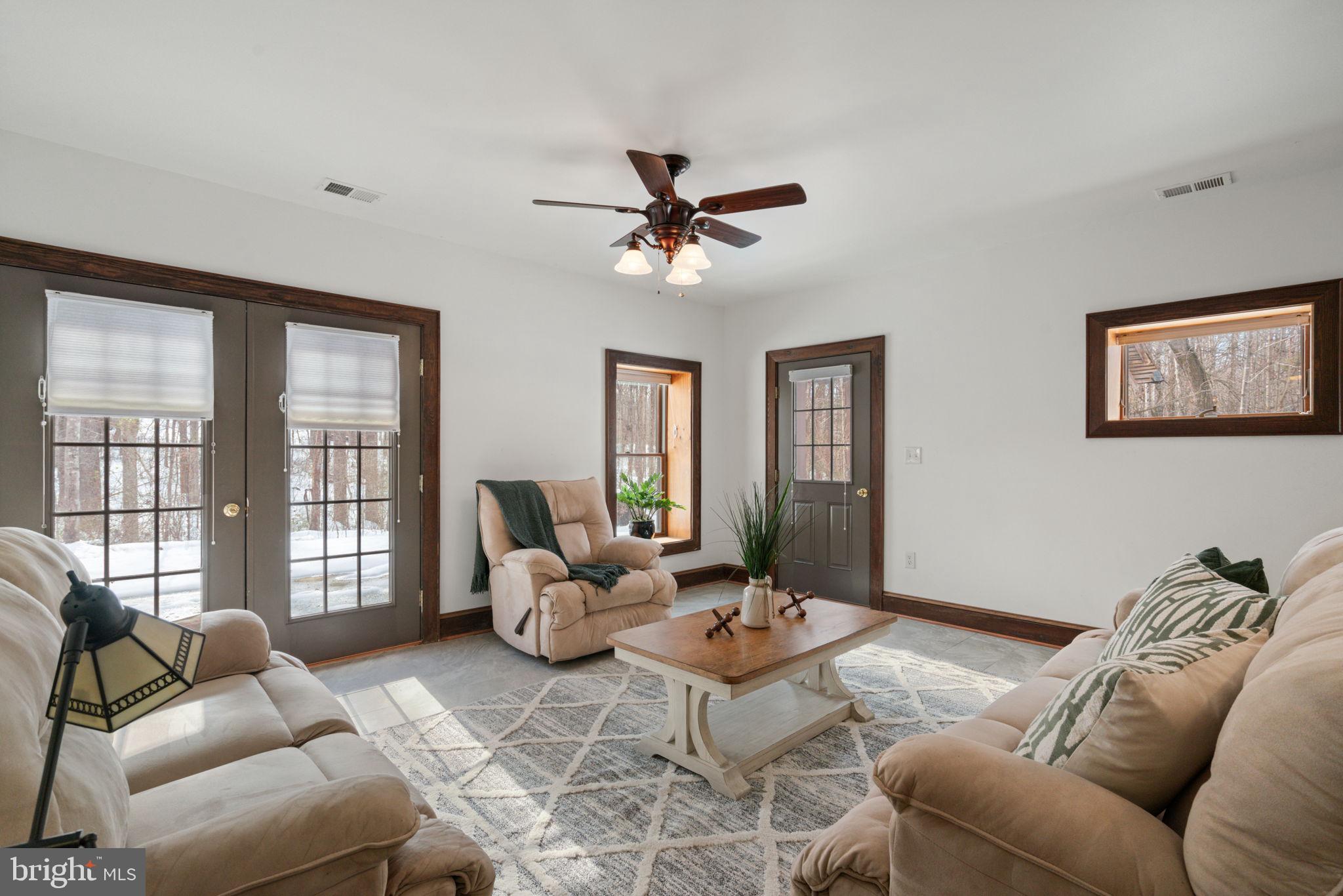 4257 Cabin Road Reva, VA 22735 - Photo 63 of 102 Lower level- 1 bedroom apartment/living room