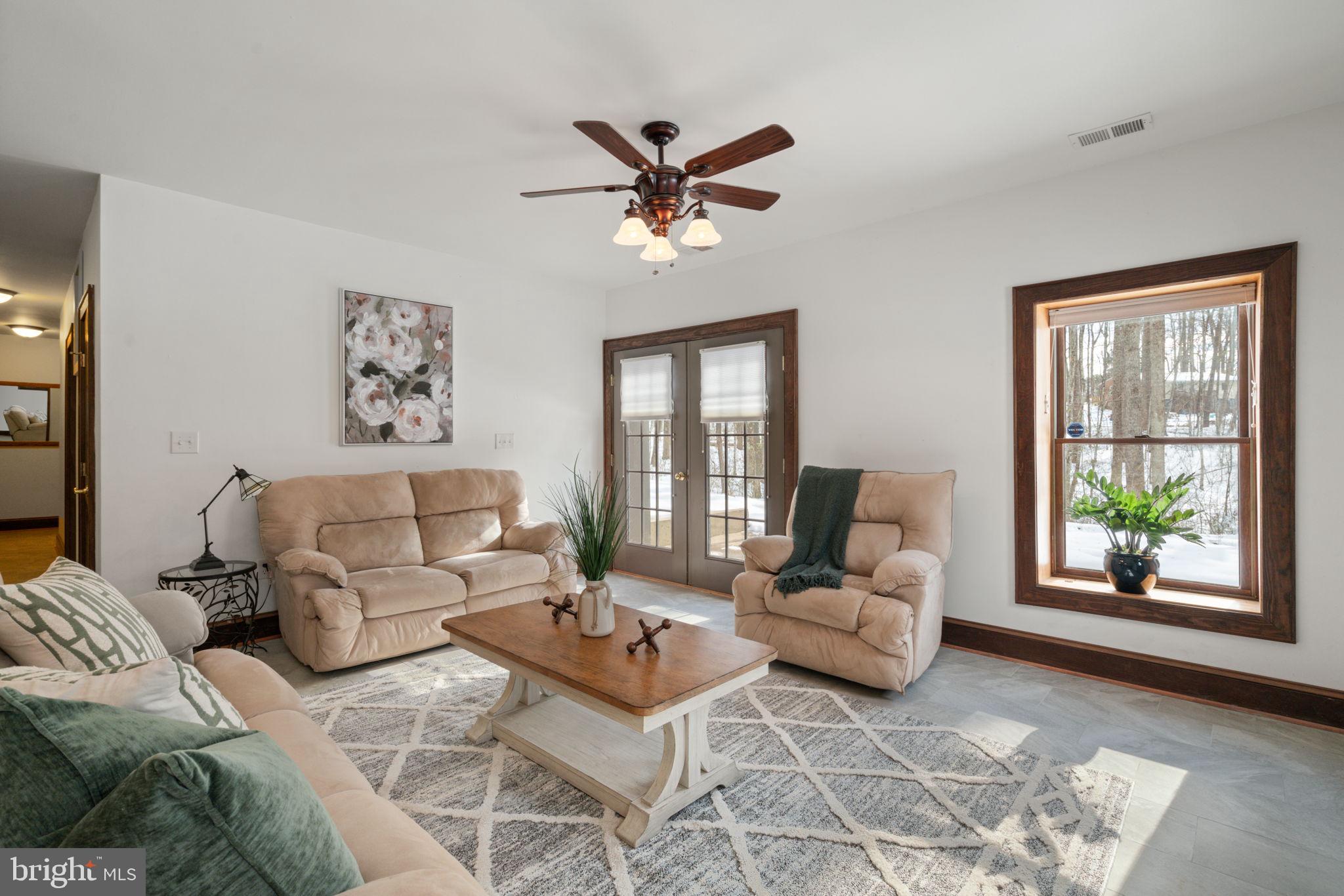 4257 Cabin Road Reva, VA 22735 - Photo 64 of 102 Lower level- 1 bedroom apartment/living room