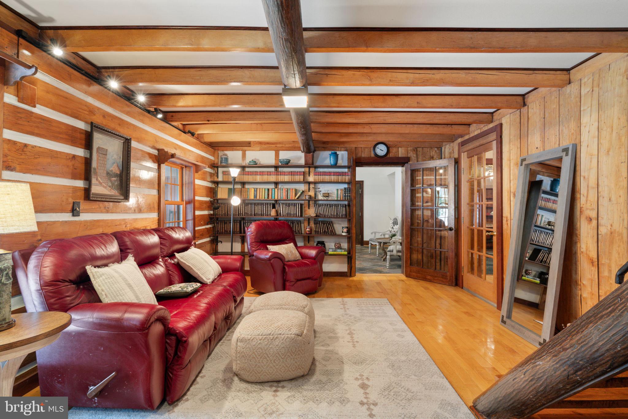 4257 Cabin Road Reva, VA 22735 - Photo 10 of 102 Wood beams and walls