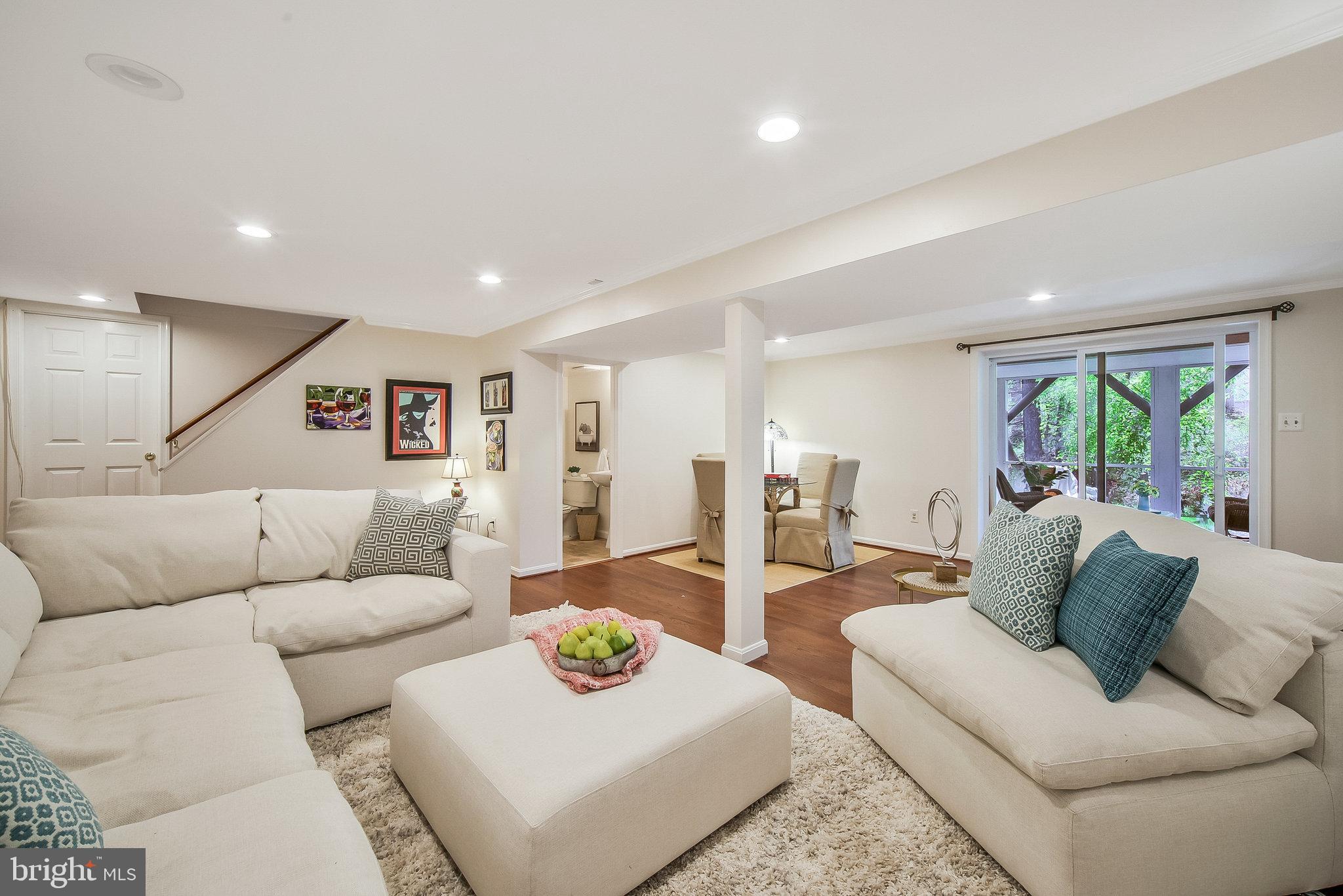 7006 Barnack Drive Springfield, VA 22152 - Photo 28 of 66 Lower Level Recreation Room