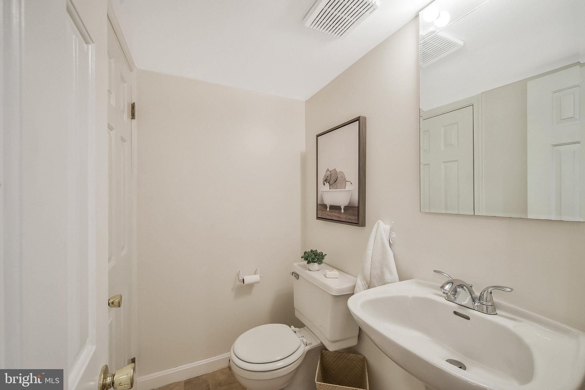 7006 Barnack Drive Springfield, VA 22152 - Photo 31 of 66 Lower Level Half Bath