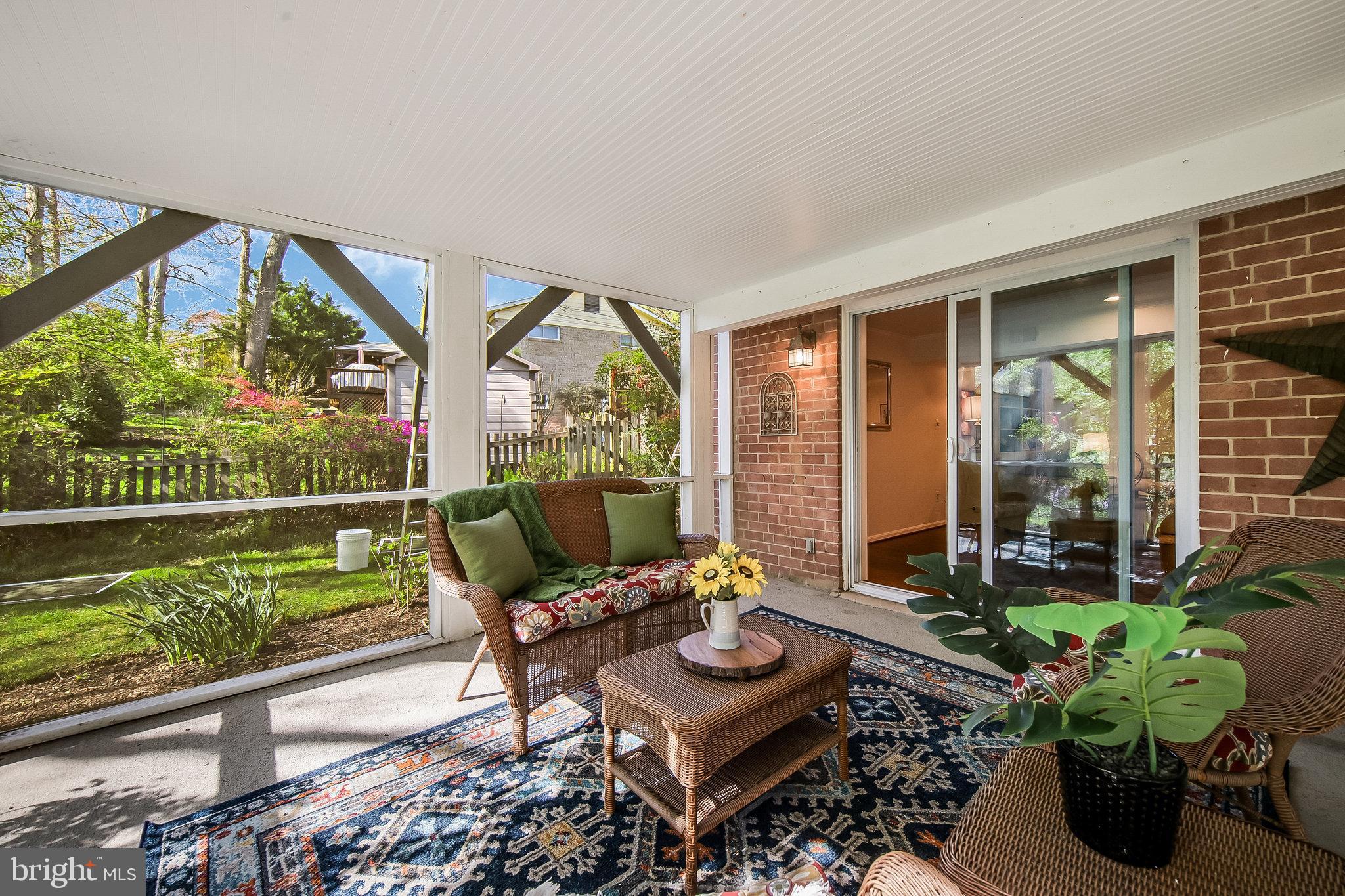 7006 Barnack Drive Springfield, VA 22152 - Photo 33 of 66 Lower Level Screened Patio