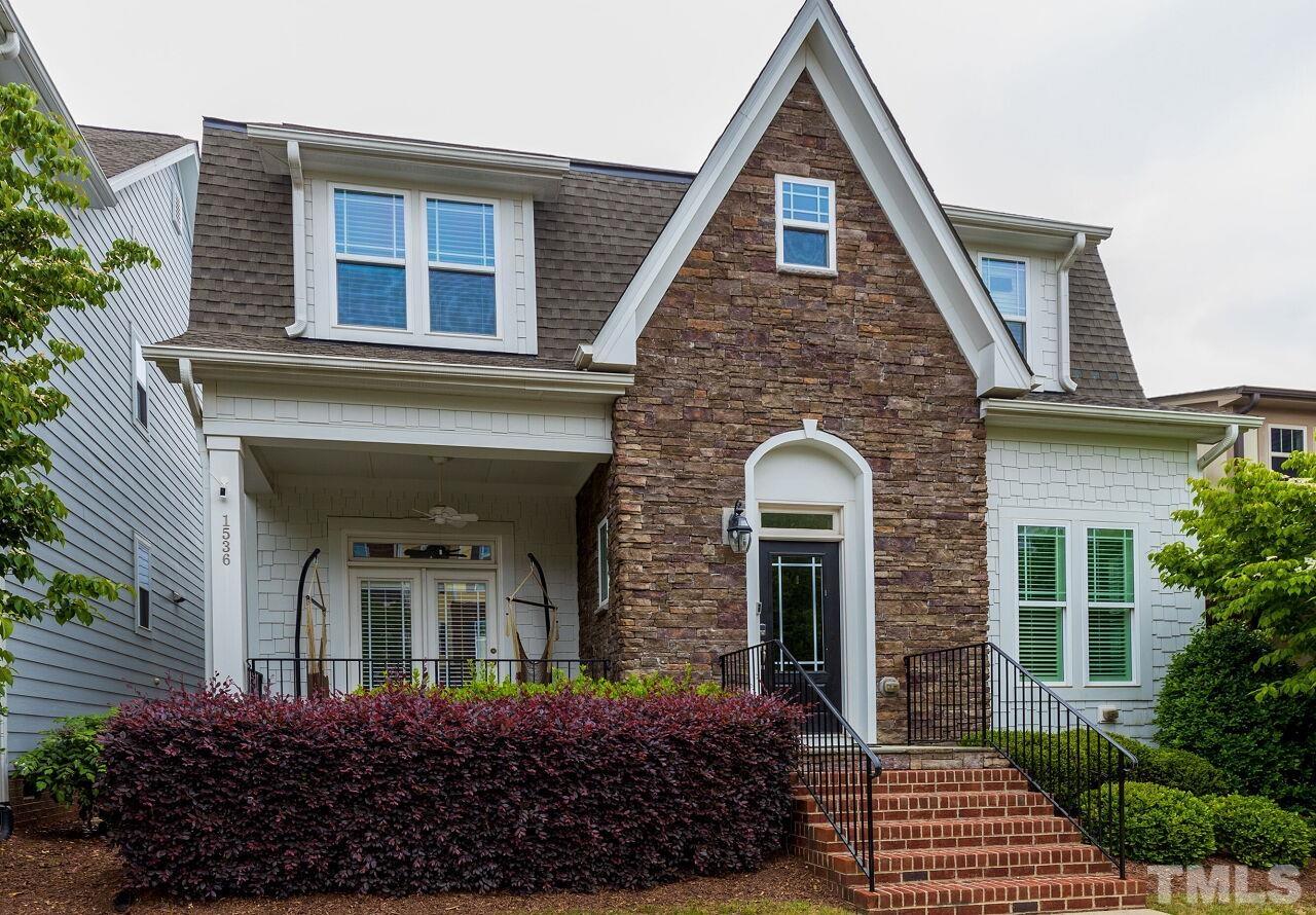 1536 Rodessa Run Raleigh, NC 27607 - Photo 1 of 53 a front view of a house with garden