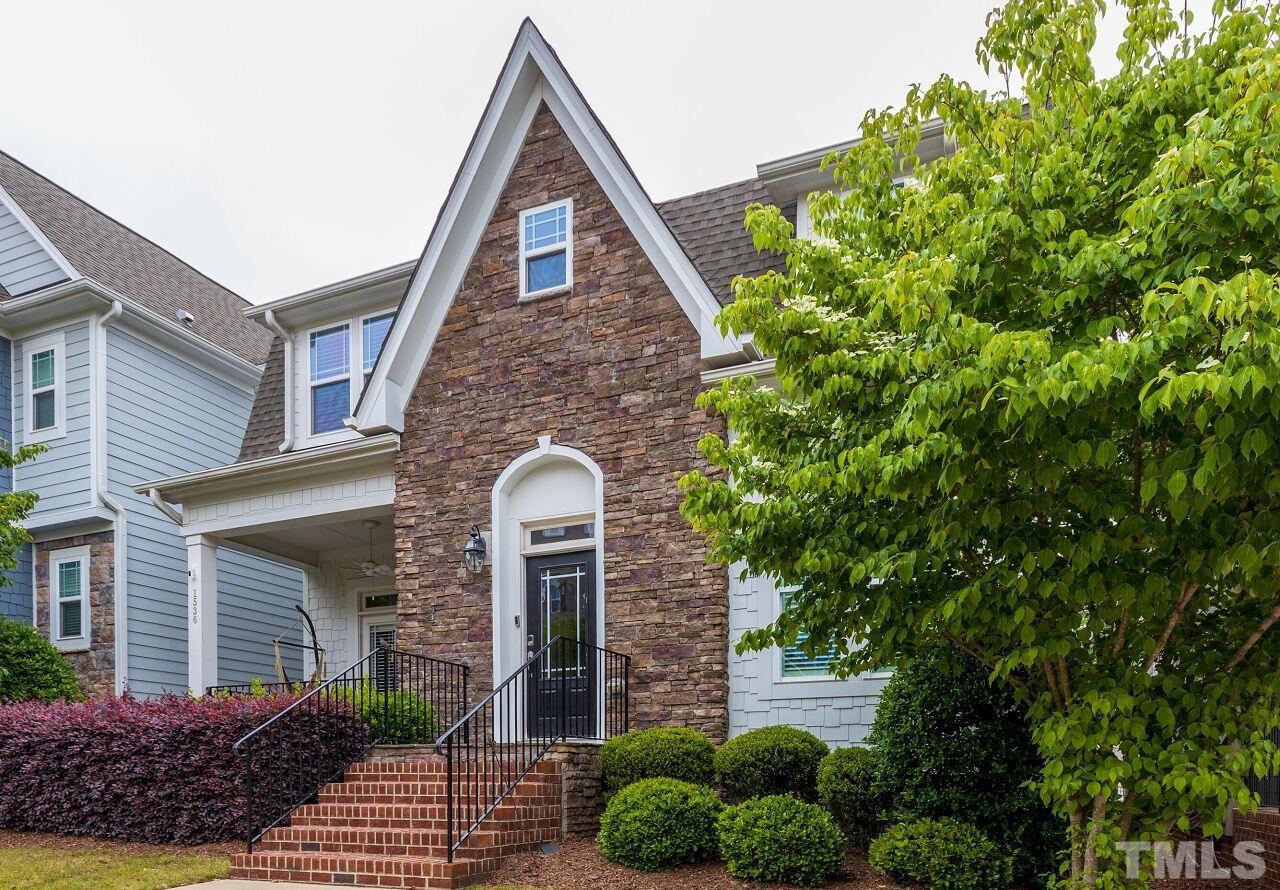 1536 Rodessa Run Raleigh, NC 27607 - Photo 2 of 53 a front view of a house with a garden