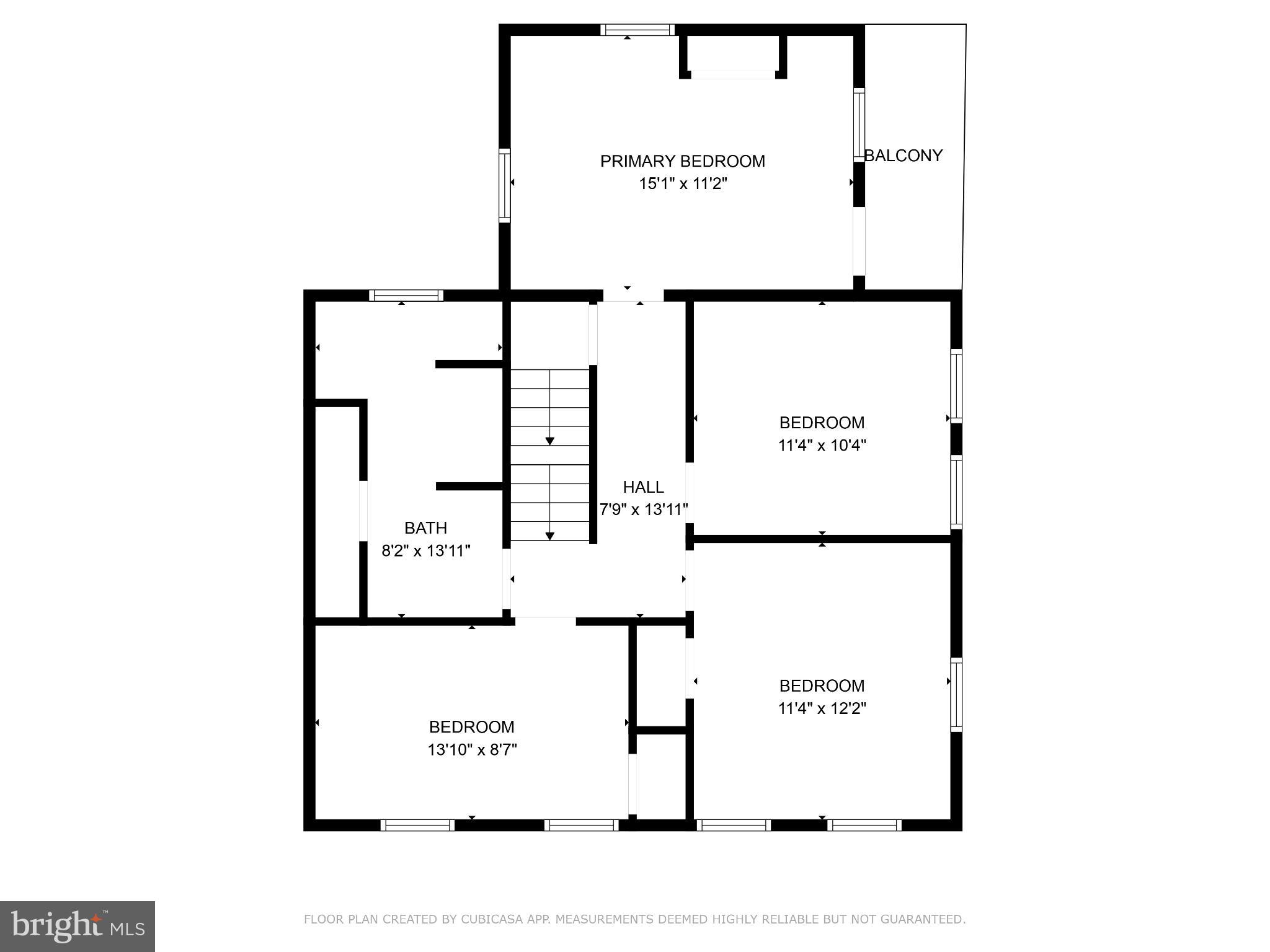 307 West Front Street Lewisberry, PA 17339 - Photo 44 of 44 Spacious floor plan with balcony access.