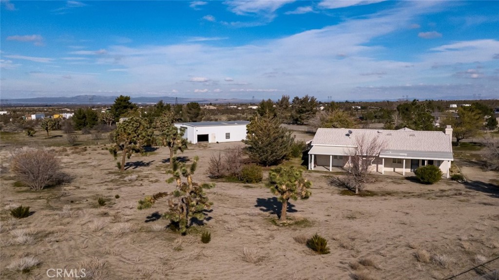 12384 Redwood Road Pinon Hills, CA 92372 - Photo 6 of 35 an aerial view of residential houses with outdoor space