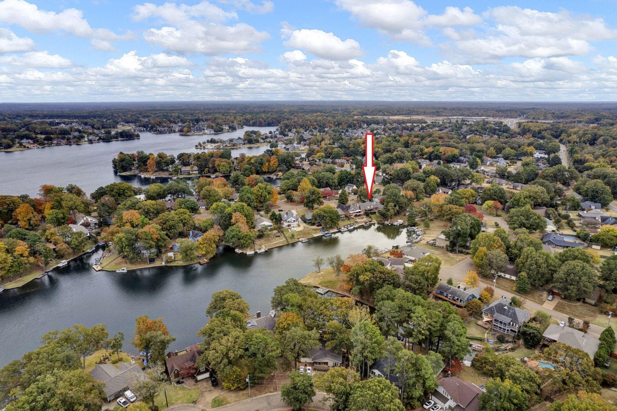 4077 Cedar Point Road Lakeland, TN 38002 - Photo 22 of 25 an aerial view of a city