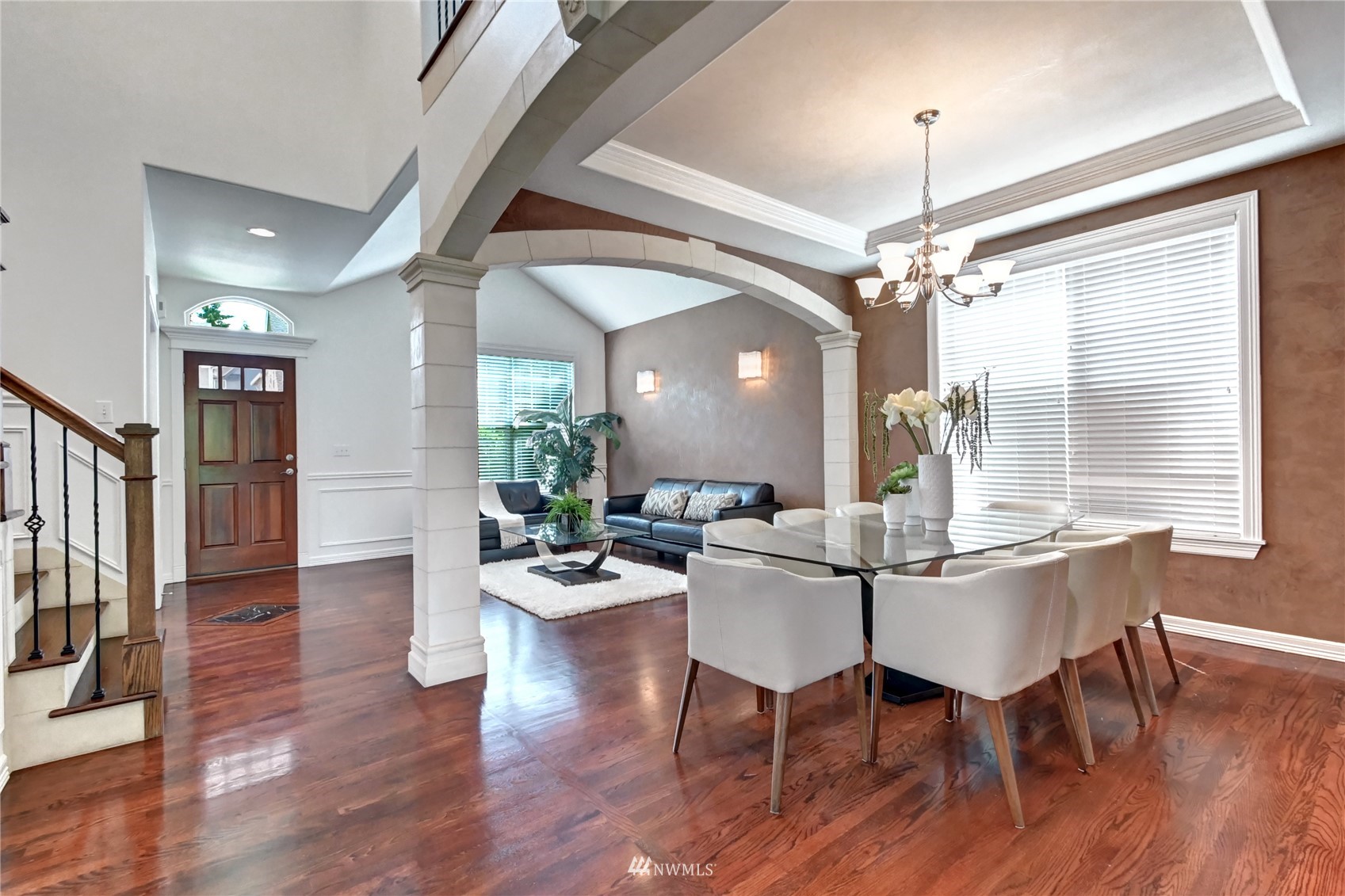 914 Southwest 361st Street Federal Way, WA 98023 - Photo 9 of 40 a view of a dining room with furniture window and wooden floor
