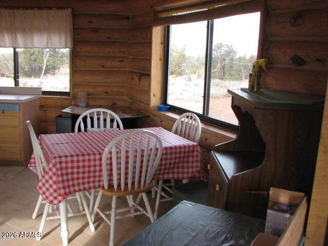 98-99 Chevelon Canyon Ranch, Unit 98 & 99 Heber, AZ 85928 - Photo 11 of 13 a view of a dining room with furniture window and outside view