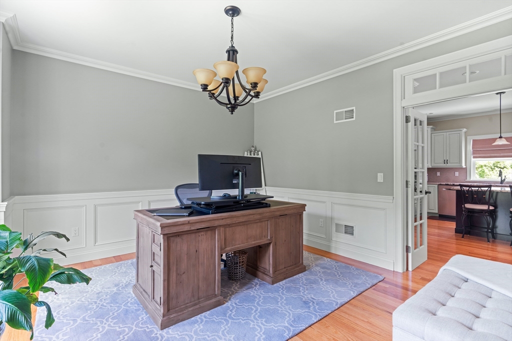 5 Clinton Drive Rehoboth, MA 02769 - Photo 10 of 37 a kitchen with stainless steel appliances granite countertop a stove a sink and a wooden floors