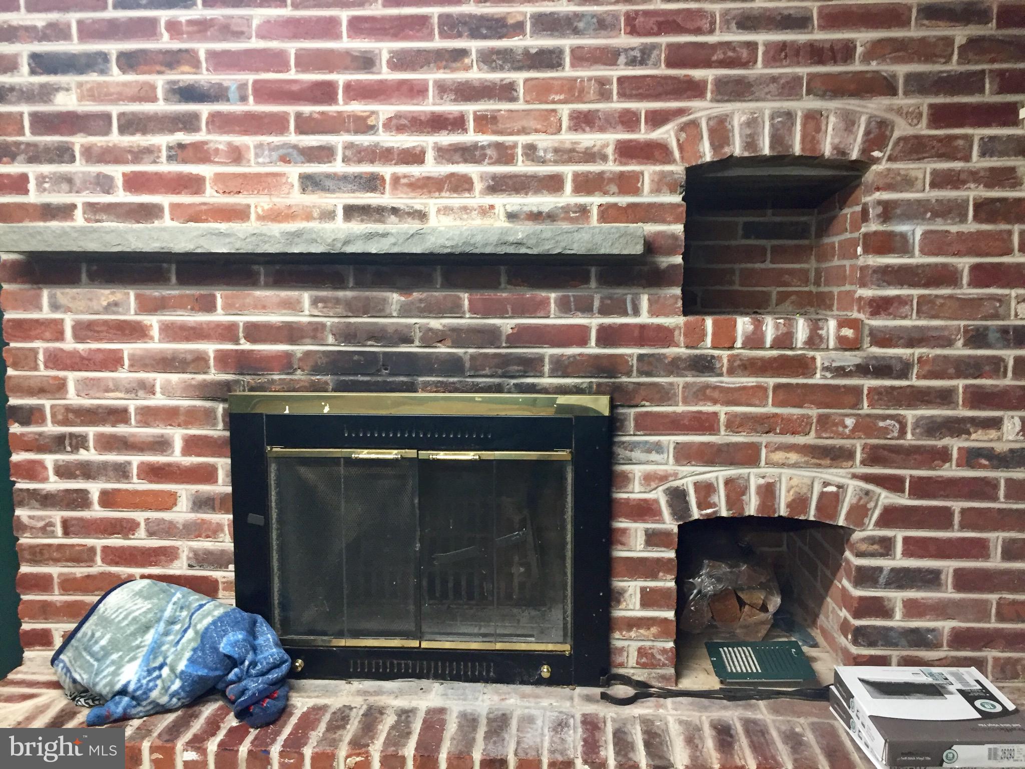 583 Wanamaker Road Jenkintown, PA 19046 - Photo 31 of 46 Basement Fireplace
