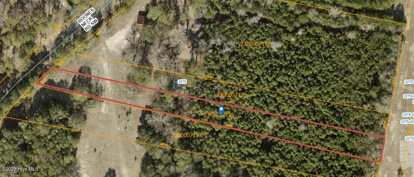 1.01-acres Boones Neck Road Southwest Supply, NC 28462 - Photo 5 of 5 From Above