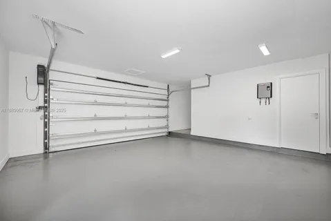 a view of hallway with stairs