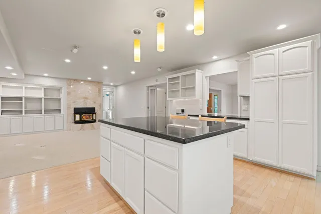 a view of an entryway with staircase