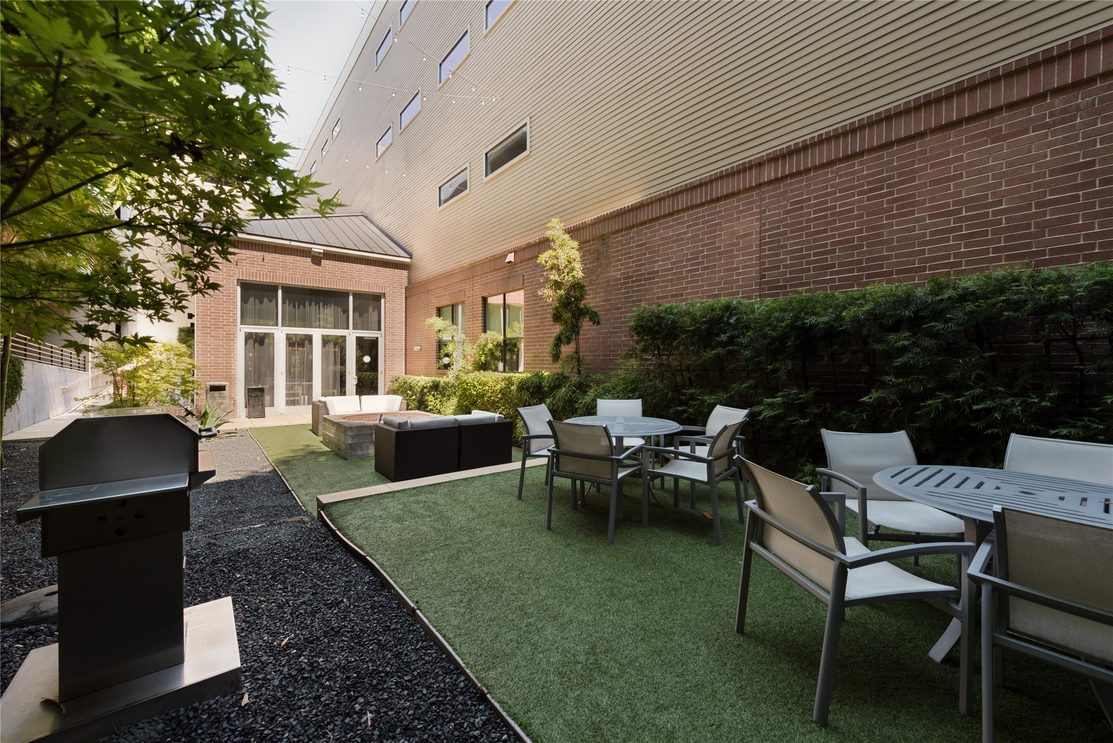 2700 Brazos Street, Unit 4501 Houston, TX 77006 - Photo 14 of 21 One of many outdoor grills, fire pit