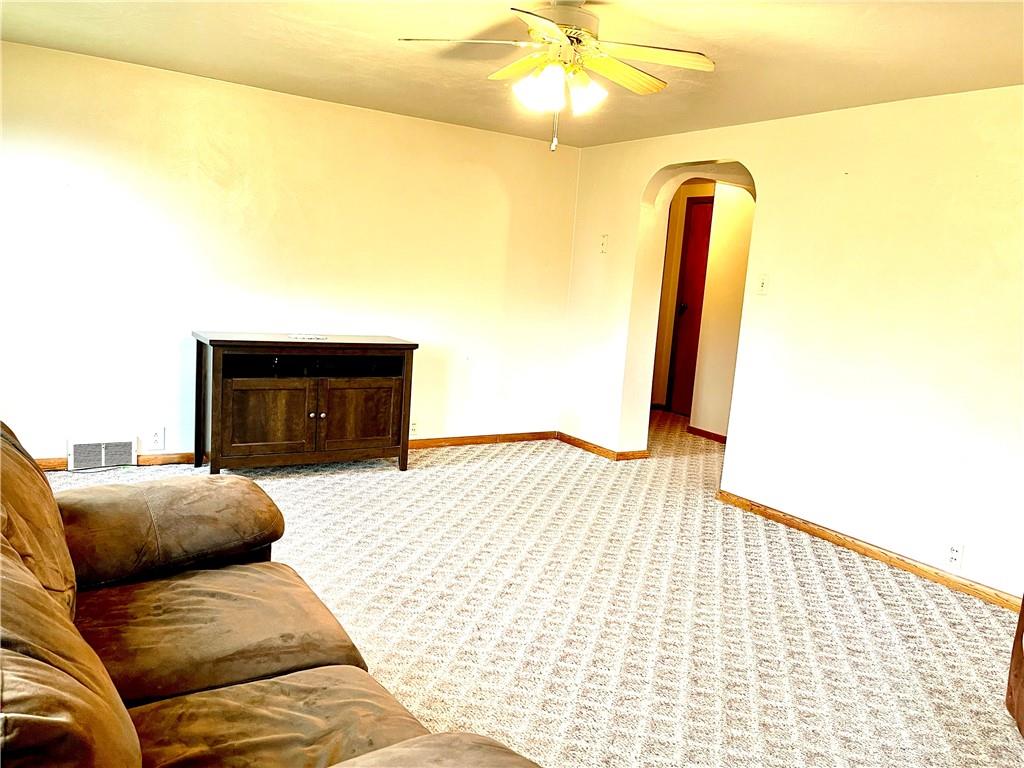 1339 Freeport Road Kittanning, PA 16201 - Photo 17 of 25 a bedroom with a bed and a flat screen tv