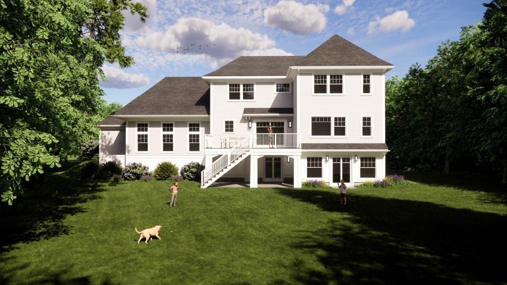 251 Prospect Street Norwell, MA 02061 - Photo 2 of 9 a front view of a house with a yard