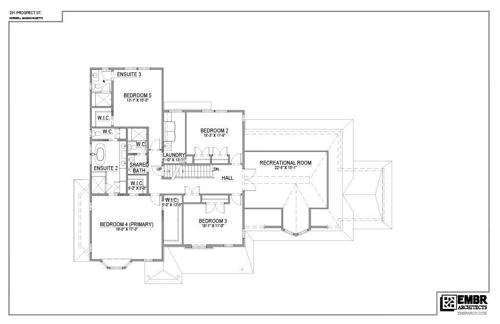 251 Prospect Street Norwell, MA 02061 - Photo 8 of 9 a picture of a floor plan
