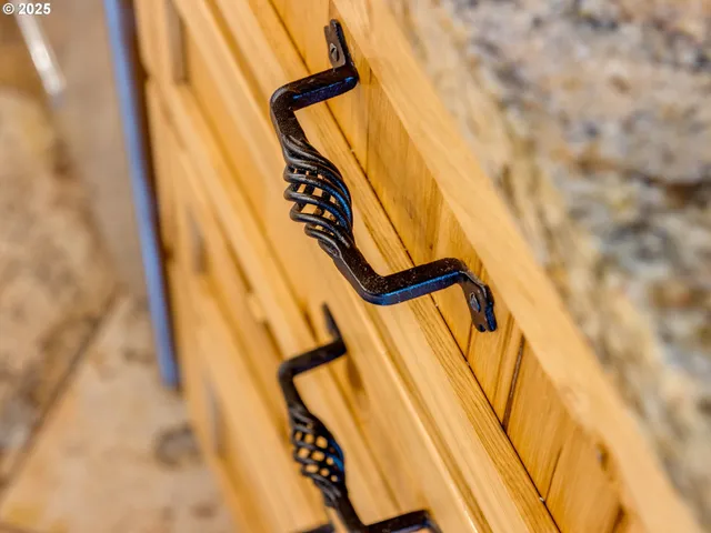 a close up of a wall