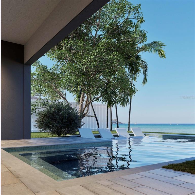 512 173rd Avenue North Redington Beach, FL 33708 - Photo 8 of 17 a view of a garden from a balcony