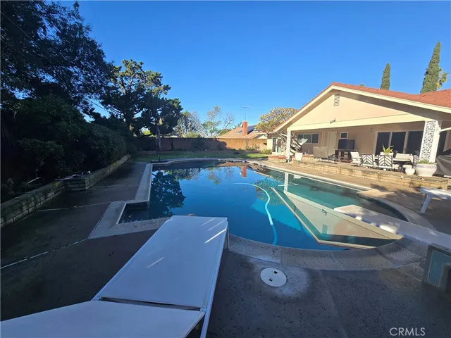 a view of a house with pool