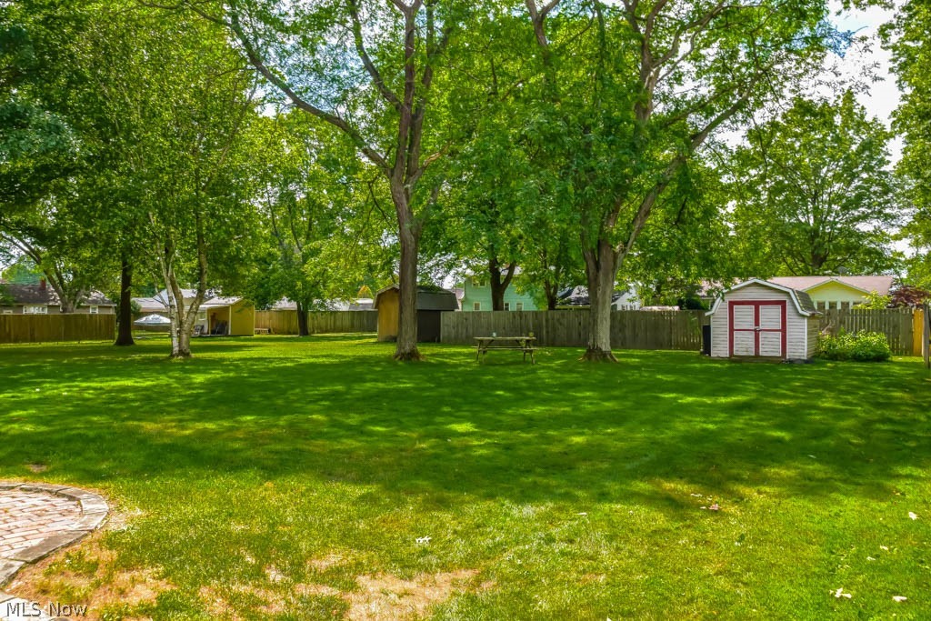 45 Adams Avenue Rittman, OH 44270 - Photo 23 of 25 Large, shaded backyard.