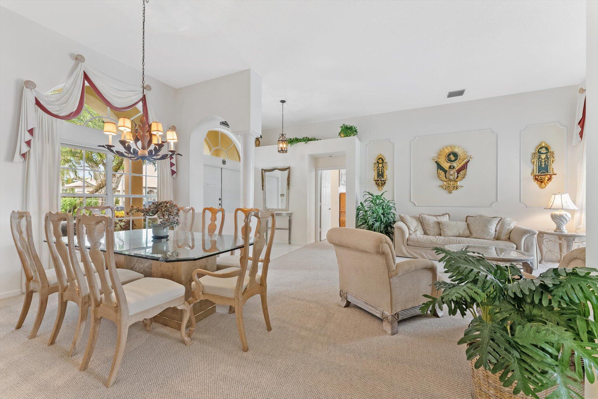 12181 Rockledge Circle Boca Raton, FL 33428 - Photo 21 of 70 Formal Dining + Family Room