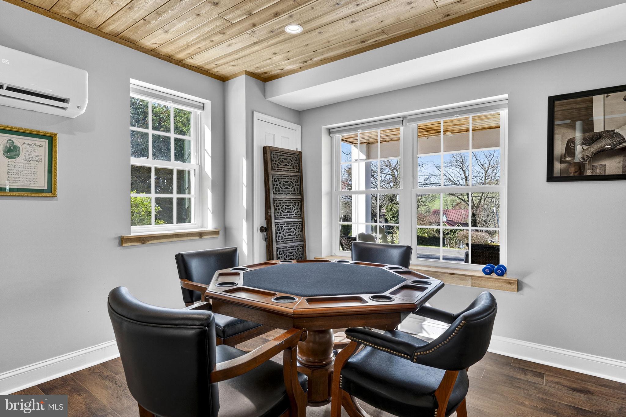 653 Federal Street Paris, VA 20130 - Photo 47 of 64 a view of a dining room with furniture window and outside view