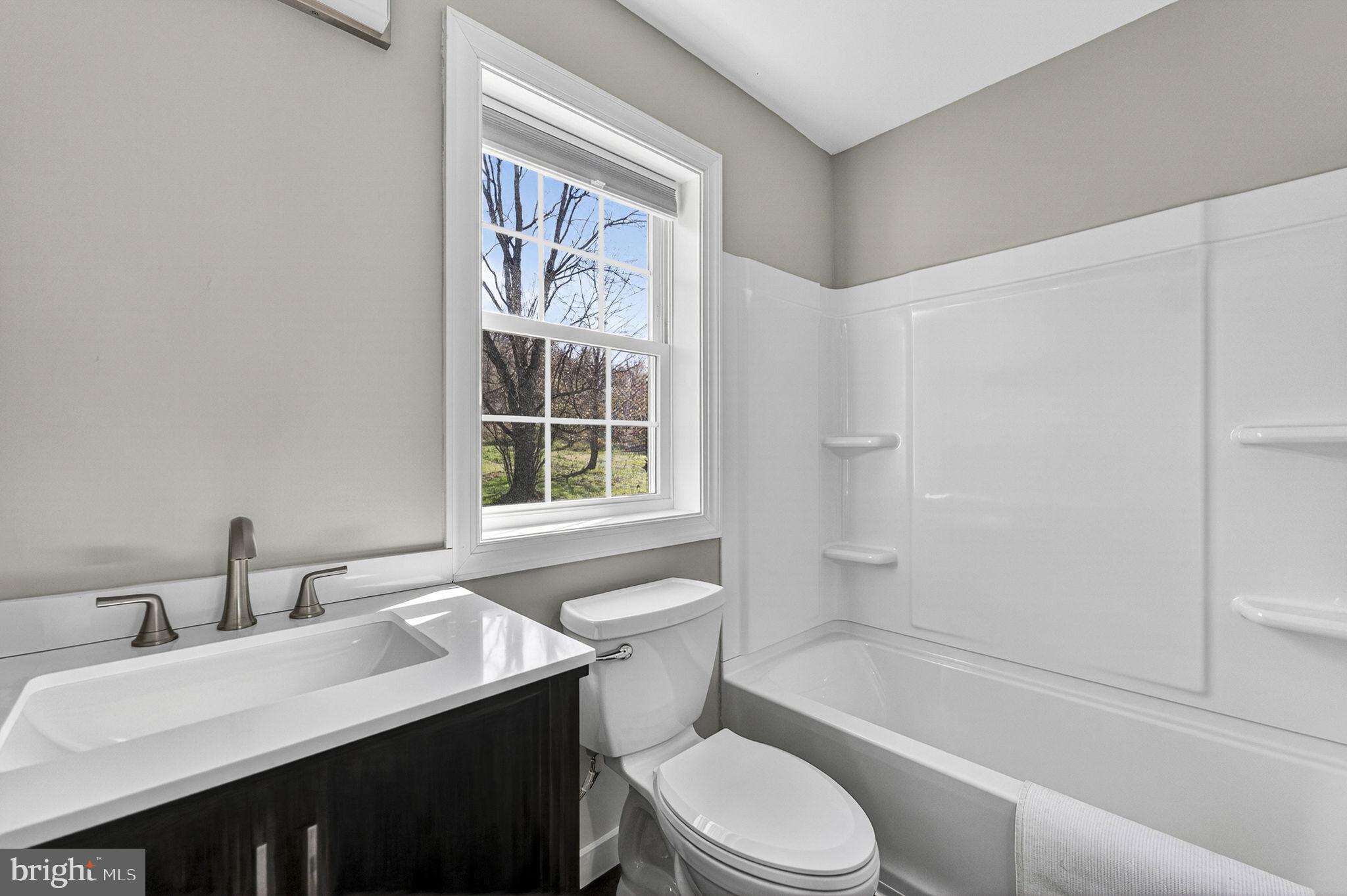 653 Federal Street Paris, VA 20130 - Photo 63 of 64 a bathroom with a sink a toilet and shower