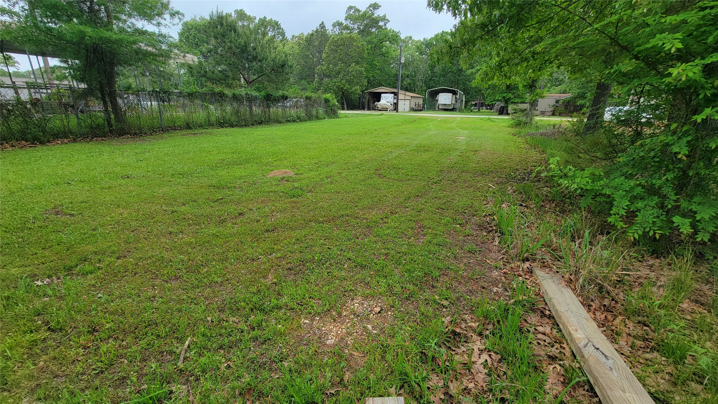 0 Tobago Lane Point Blank, TX 77364 - Photo 6 of 13 View from property to Tobago Lane.