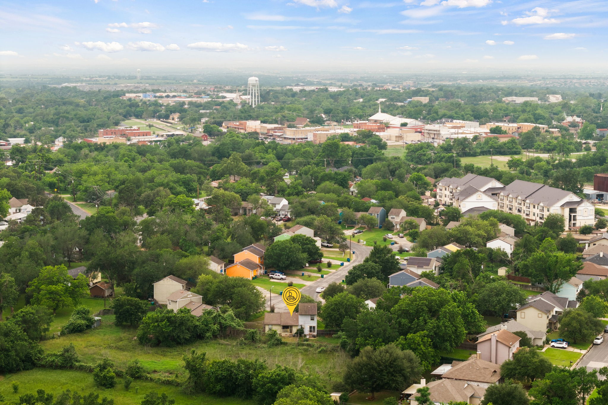 128 Hillside Drive Elgin, TX 78621 - Photo 36 of 38 Ariel view