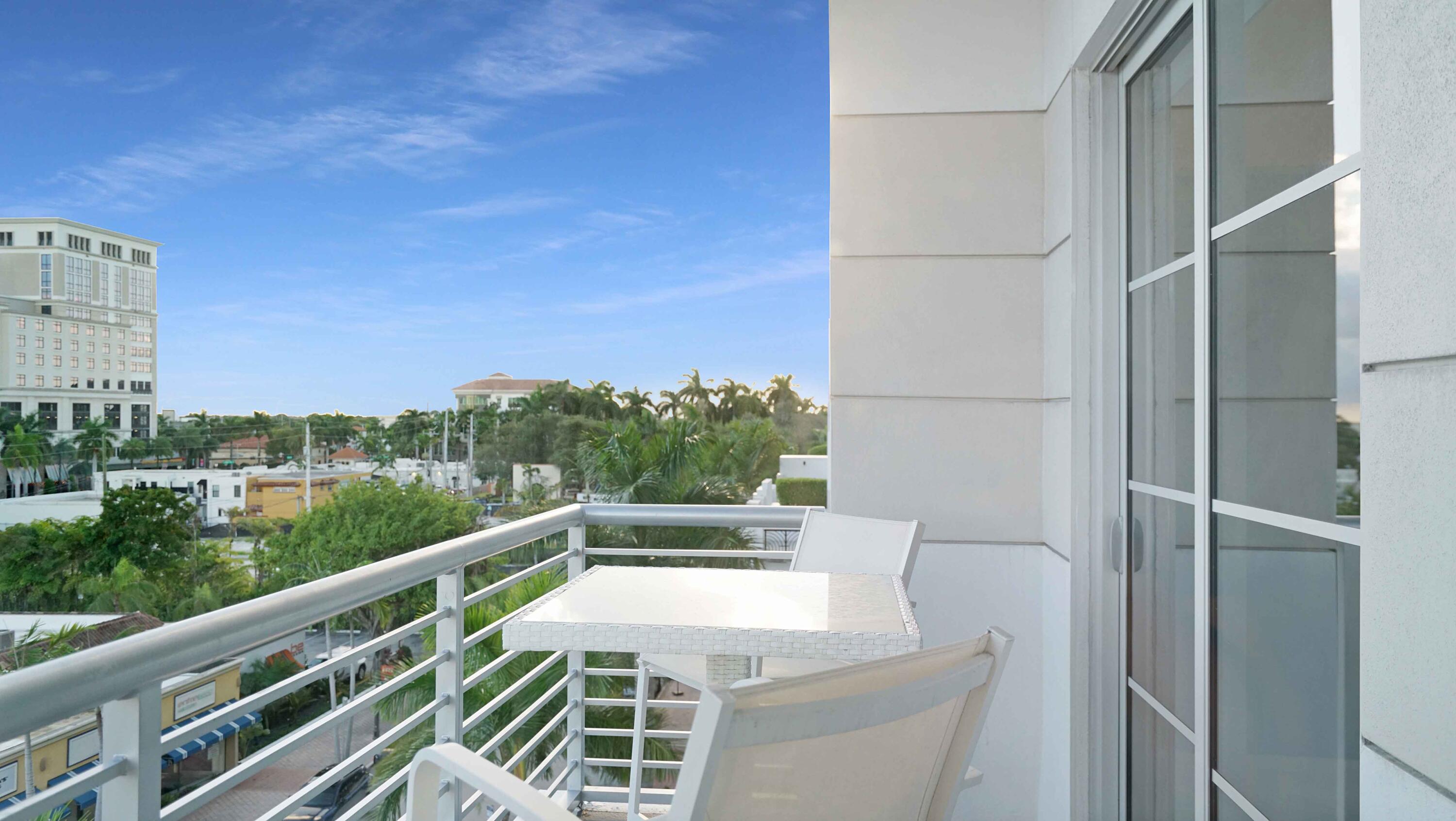 155 East Boca Raton Road, Unit 501 Boca Raton, FL 33432 - Photo 49 of 83 a view of balcony with furniture